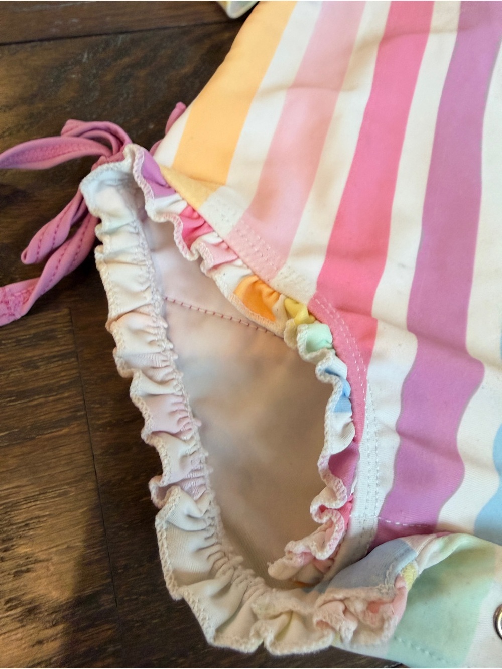 6-12 Month RuffleButts Swimsuit - Picture 3 of 9